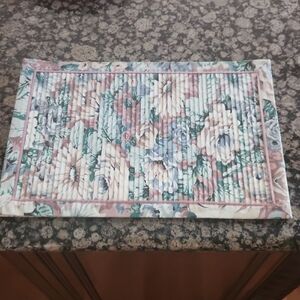 Floral Quilted Placemat